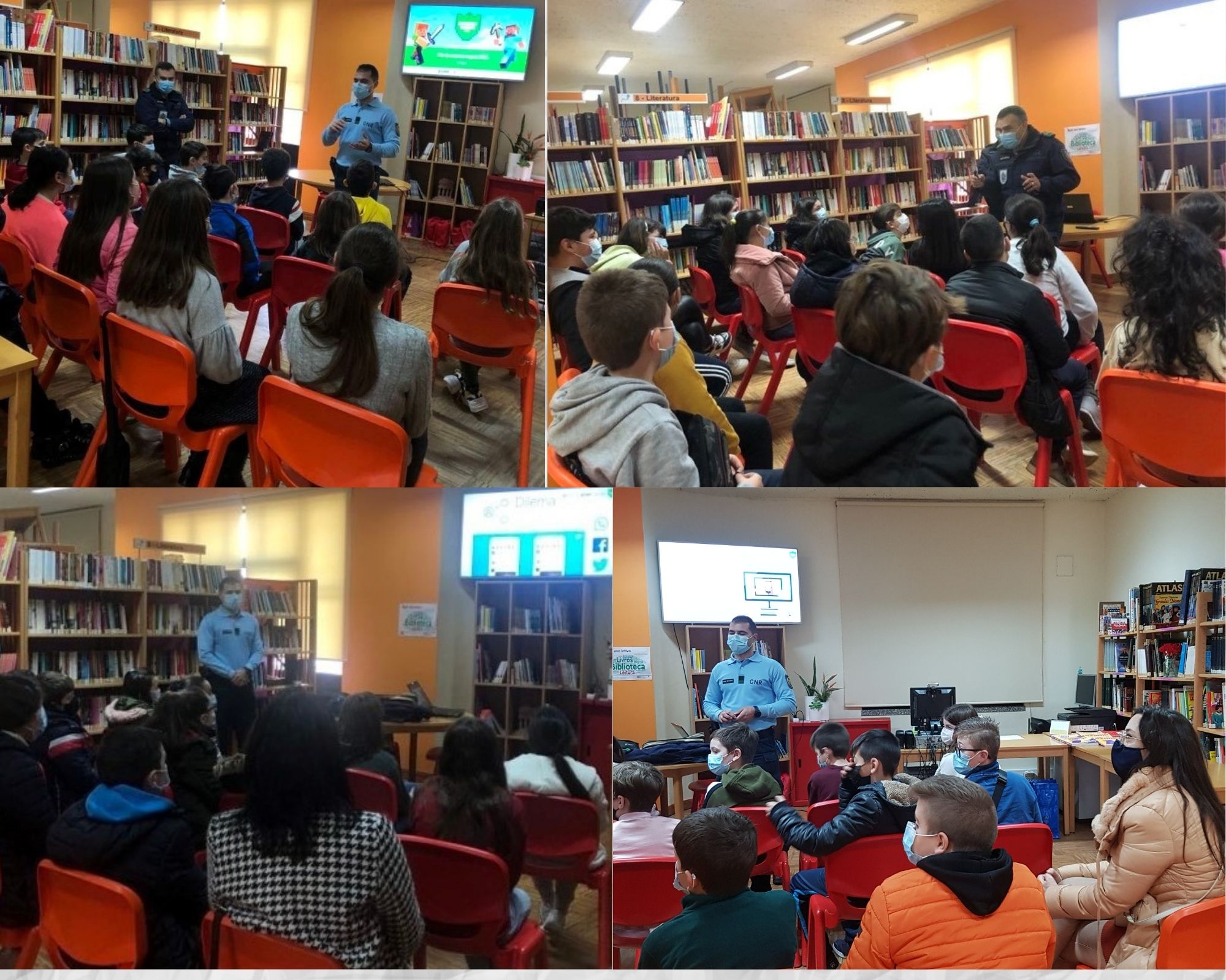 PES - Sessões de sensibilização acerca do uso da Internet e Redes Sociais